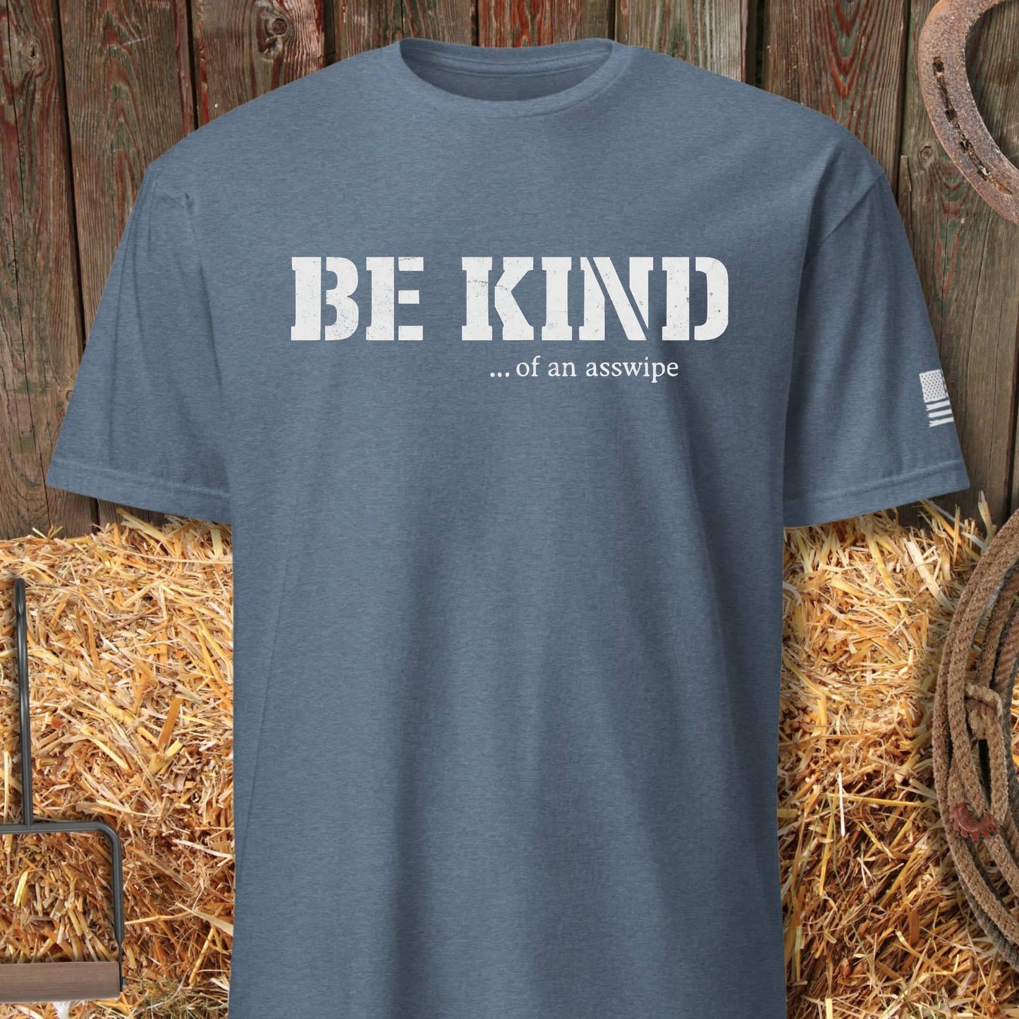 Printify T-Shirt Heather Indigo / S Be Kind Tee