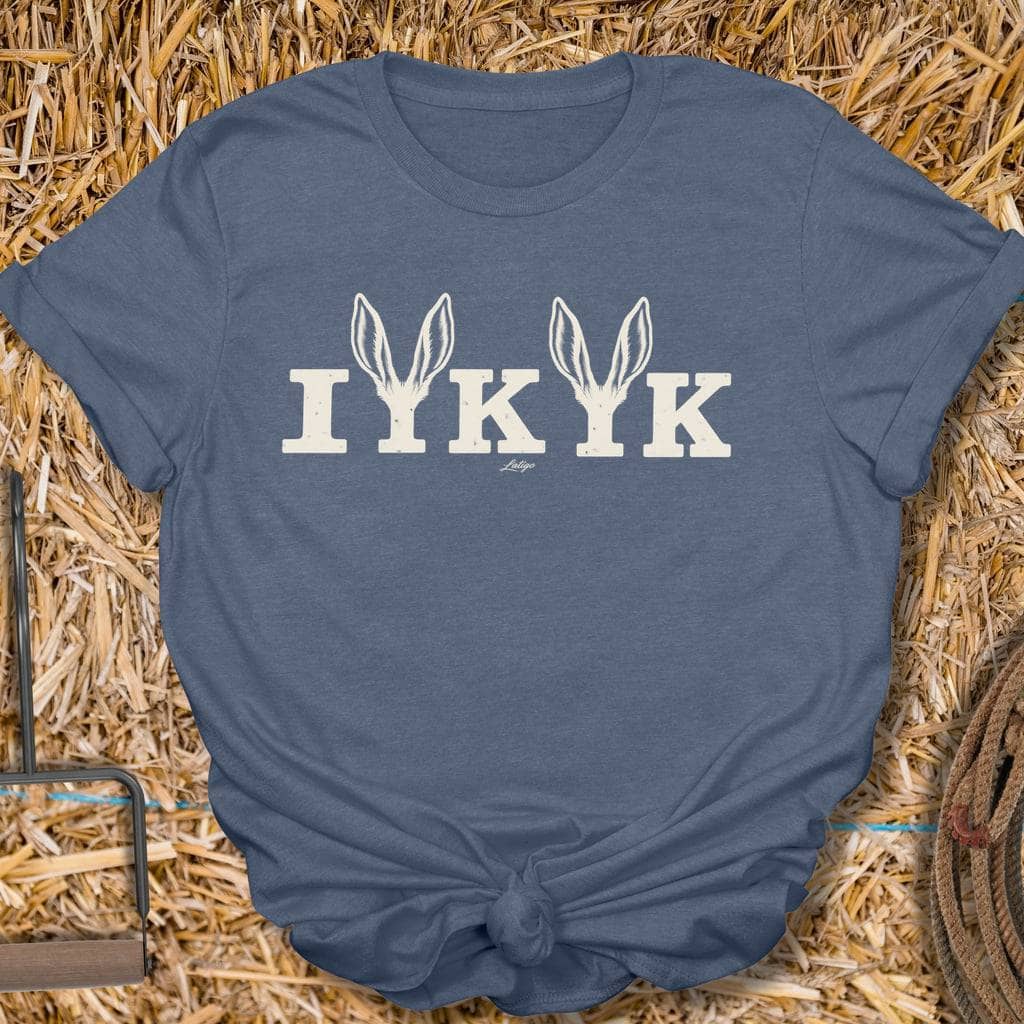 Printify T-Shirt Heather Indigo / S If You Know Mules Tee