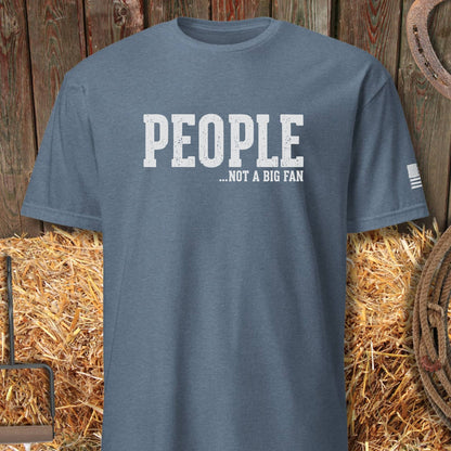 Printify T-Shirt Heather Indigo / S People Tee