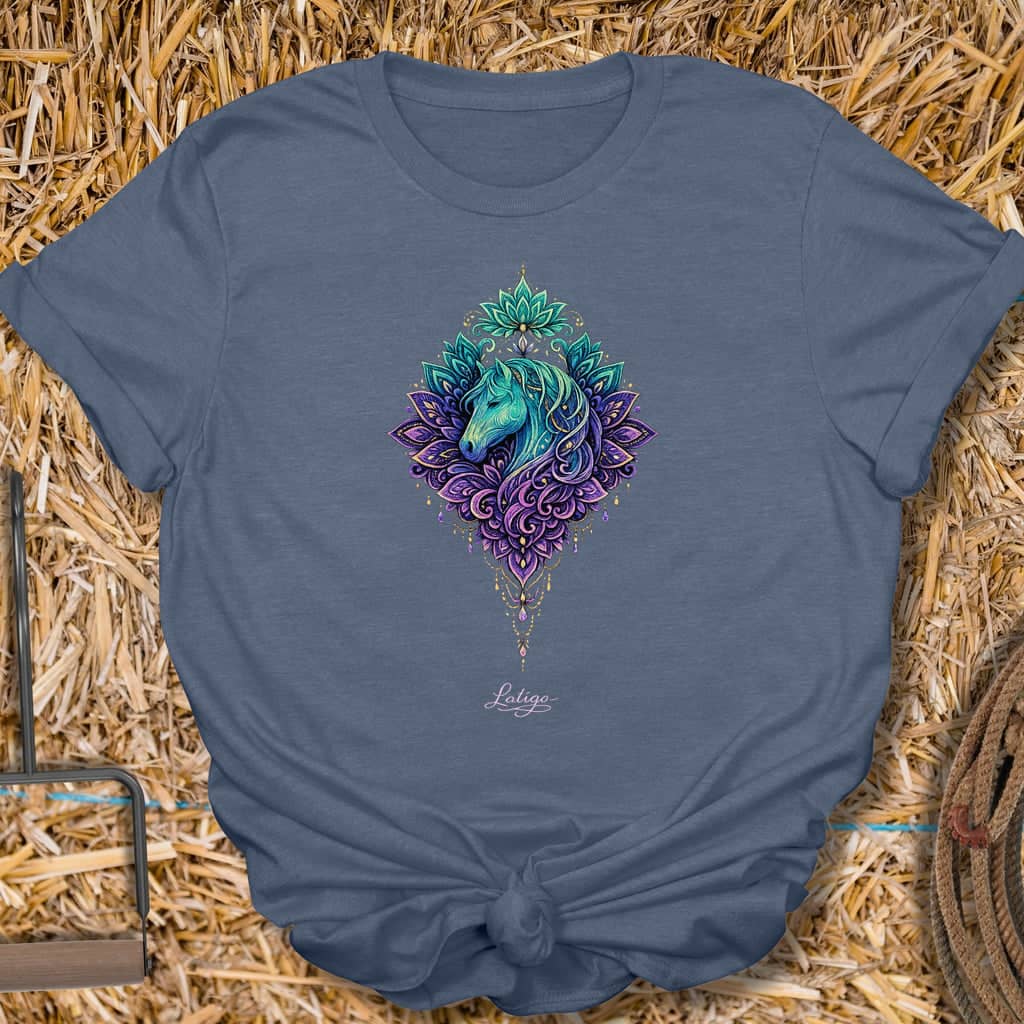Printify T-Shirt Heather Indigo / S Sacred Mare Tee