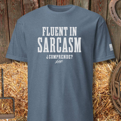 Printify T-Shirt Heather Indigo / S Sarcasm Tee