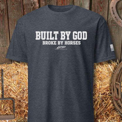 Printify T-Shirt Heather Navy / S Build By Tee