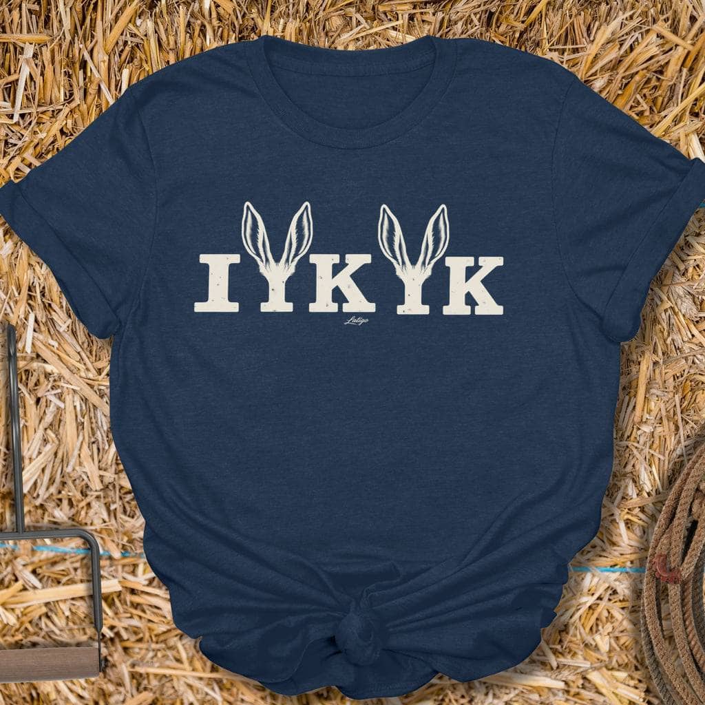 Printify T-Shirt Heather Navy / S If You Know Mules Tee