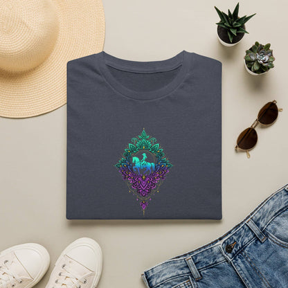 Printify T-Shirt Heather Navy / S Spirit in Bloom Tee