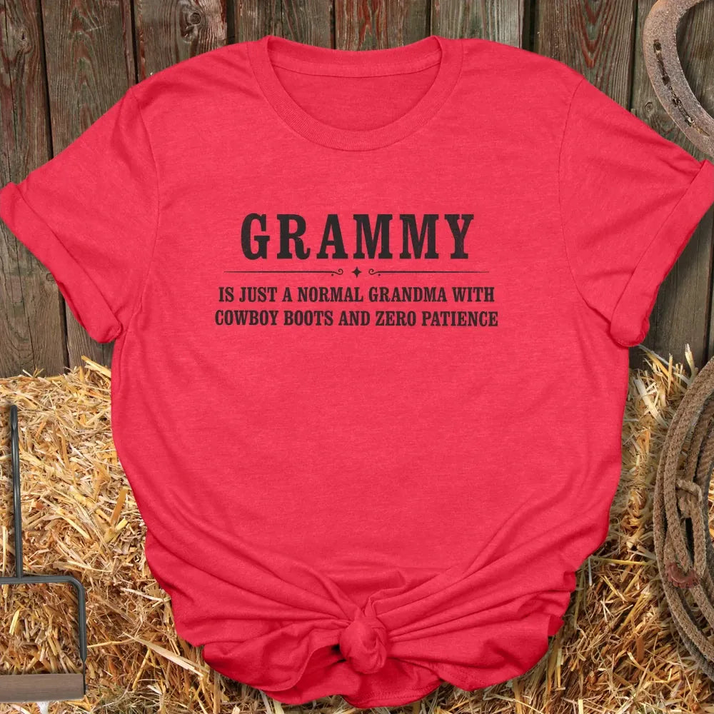 Printify T-Shirt Heather Red / S Grammy Tee