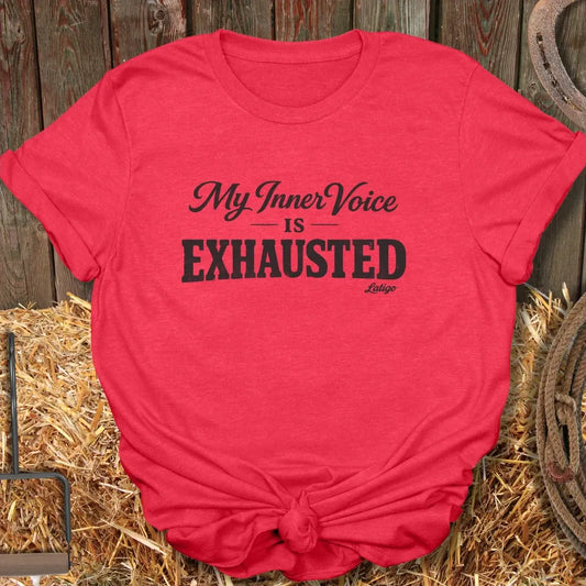 Printify T-Shirt Heather Red / S Inner Voice Tee