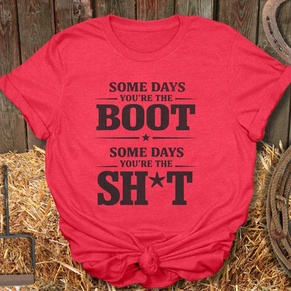 Printify T-Shirt Heather Red / S Some Days Tee