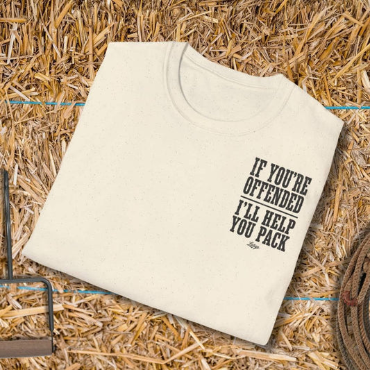 Printify T-Shirt Help Pack Big Country Tee