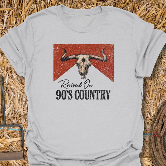 Printify T-Shirt Ice Grey / S 90'S Country Tee