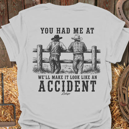 Printify T-Shirt Ice Grey / S Accident Tee