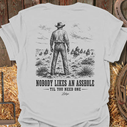 Printify T-Shirt Ice Grey / S Ahole Tee