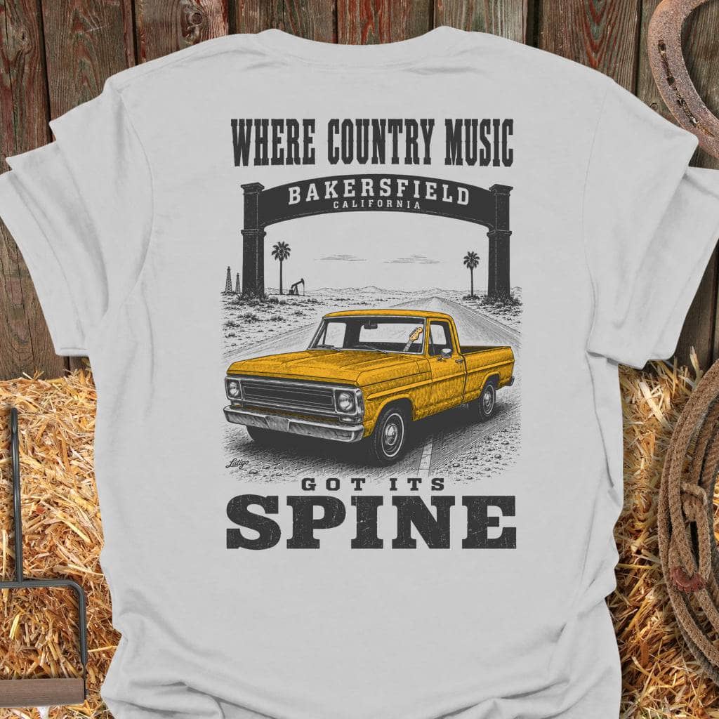 Printify T-Shirt Ice Grey / S Bakersfield Tee