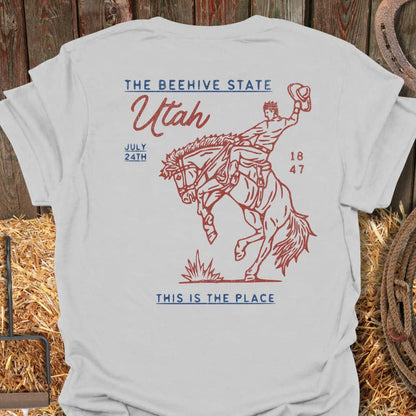 Printify T-Shirt Ice Grey / S Beehive Tee