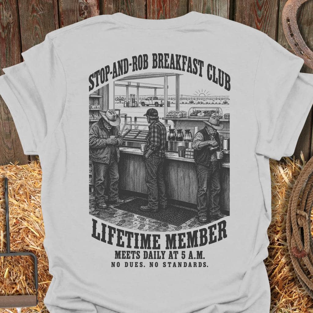 Printify T-Shirt Ice Grey / S Breakfast Club Tee