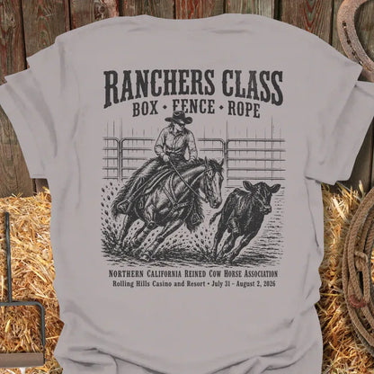 Printify T-Shirt Ice Grey / S California Reined Cow Horse Association 4 Tee