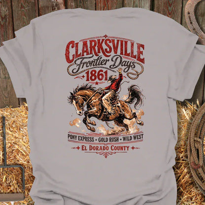 Printify T-Shirt Ice Grey / S Clarksville Tee