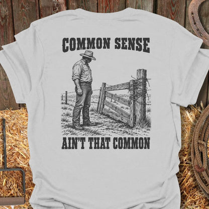 Printify T-Shirt Ice Grey / S Common Sense Tee