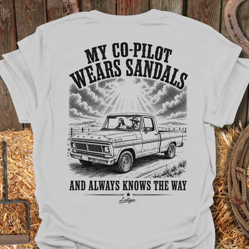 Printify T-Shirt Ice Grey / S Copilot Tee