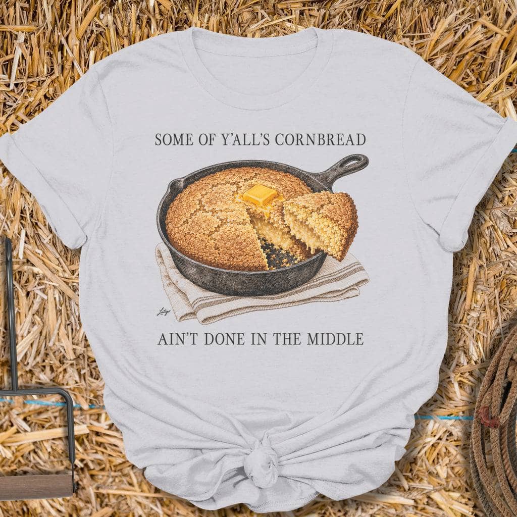 Printify T-Shirt Ice Grey / S Cornbread Tee