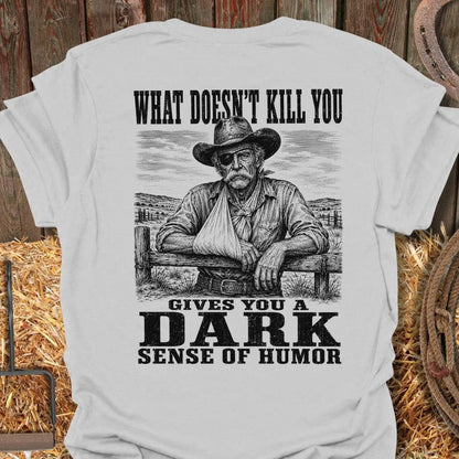 Printify T-Shirt Ice Grey / S Dark Humor Tee