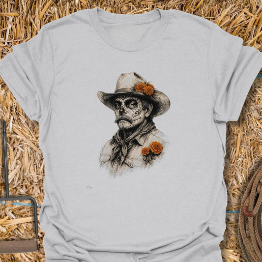 Printify T-Shirt Ice Grey / S Dia Vaquero Tee