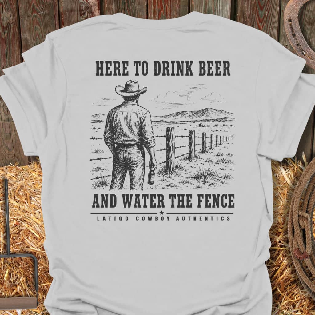 Printify T-Shirt Ice Grey / S Fence Tee