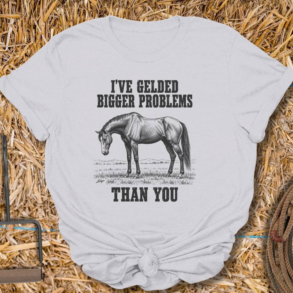 Printify T-Shirt Ice Grey / S Gelded Tee