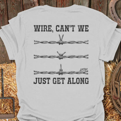 Printify T-Shirt Ice Grey / S Get Along Tee