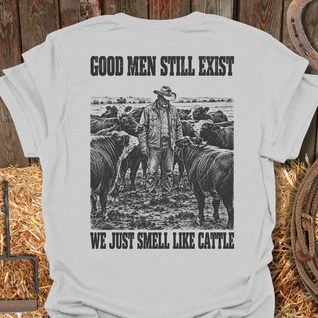Printify T-Shirt Ice Grey / S Good Cattle Tee