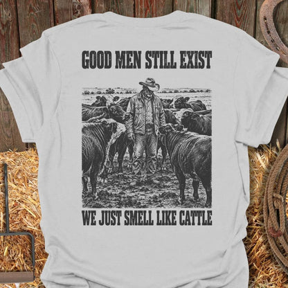 Printify T-Shirt Ice Grey / S Good Cattle Tee