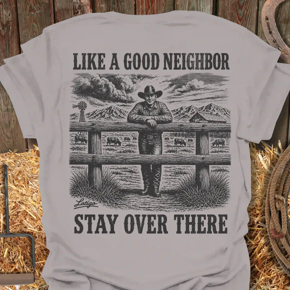 Printify T-Shirt Ice Grey / S Good Neighbor Tee