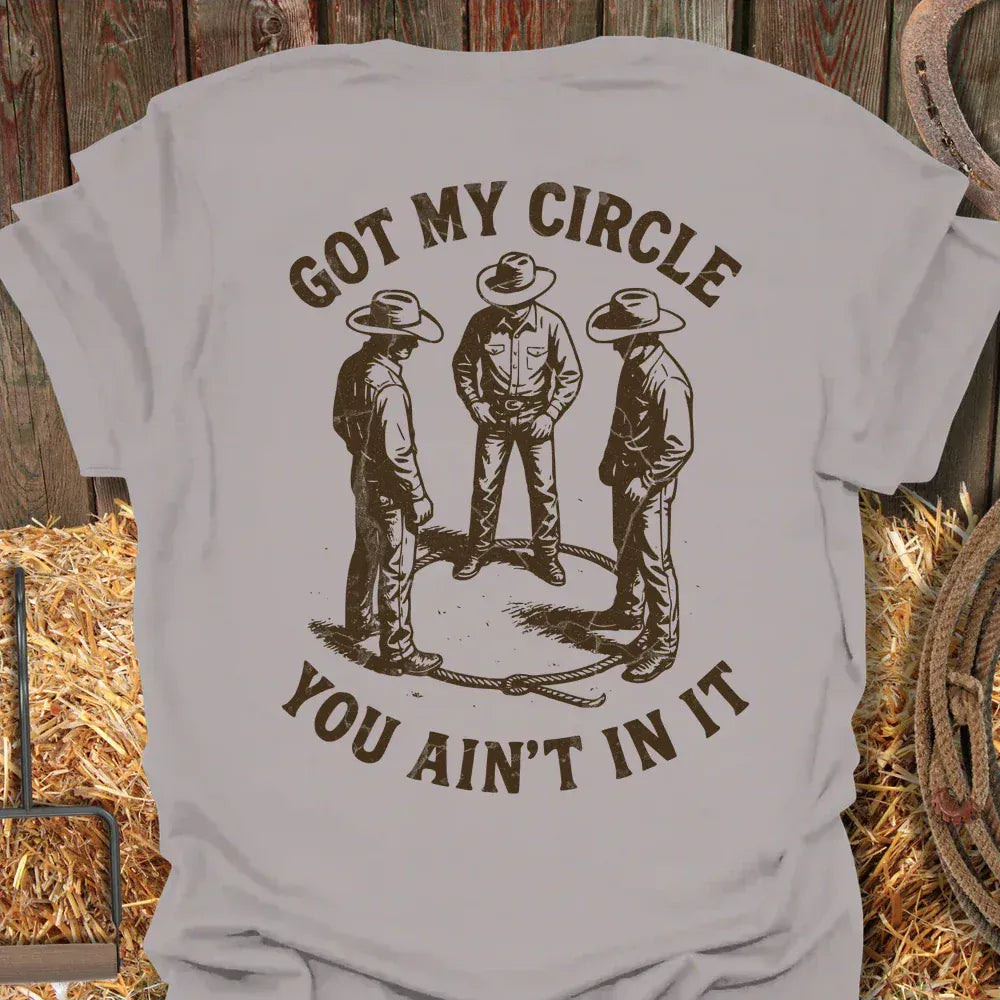 Printify T-Shirt Ice Grey / S Got My Circle Tee