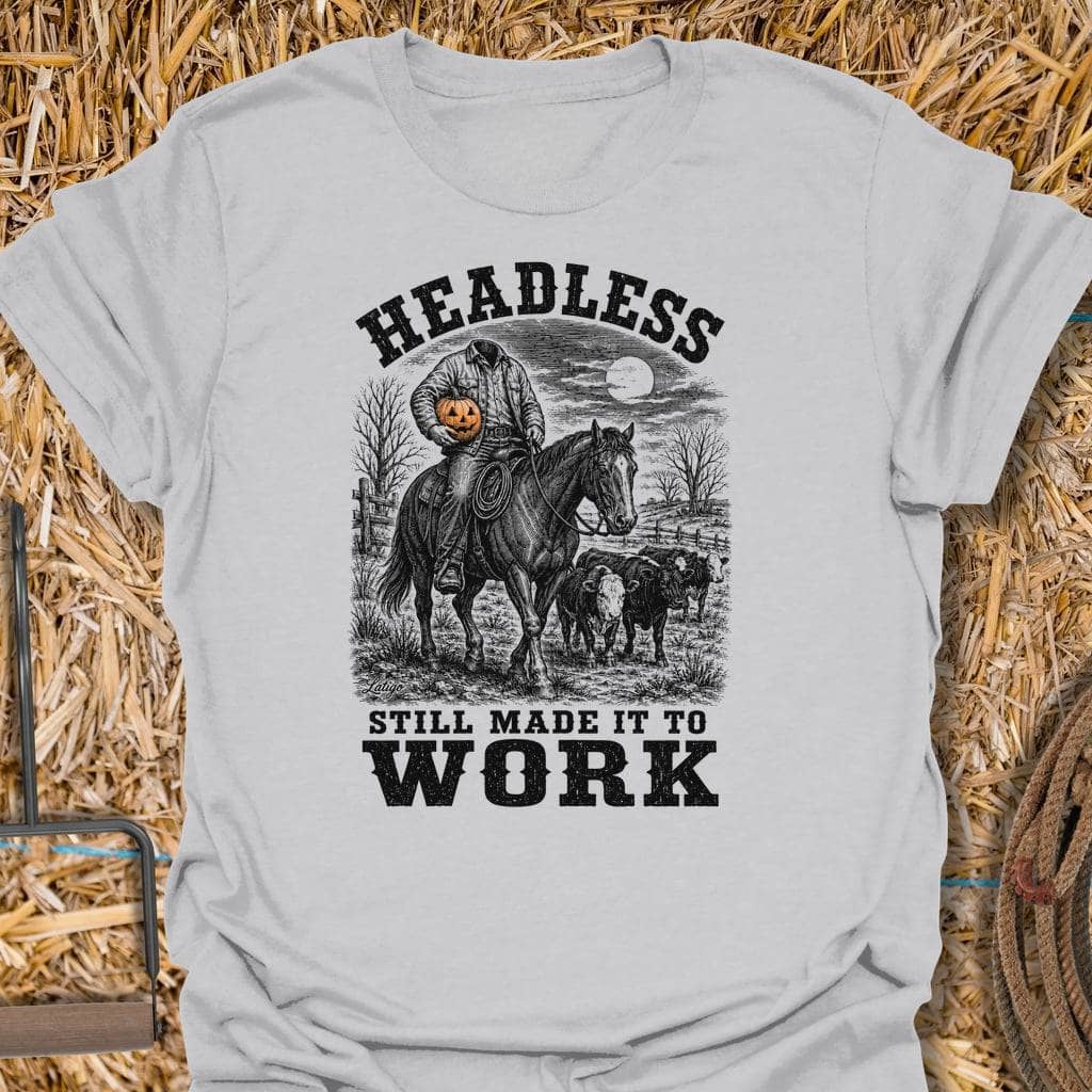 Printify T-Shirt Ice Grey / S Headless Tee