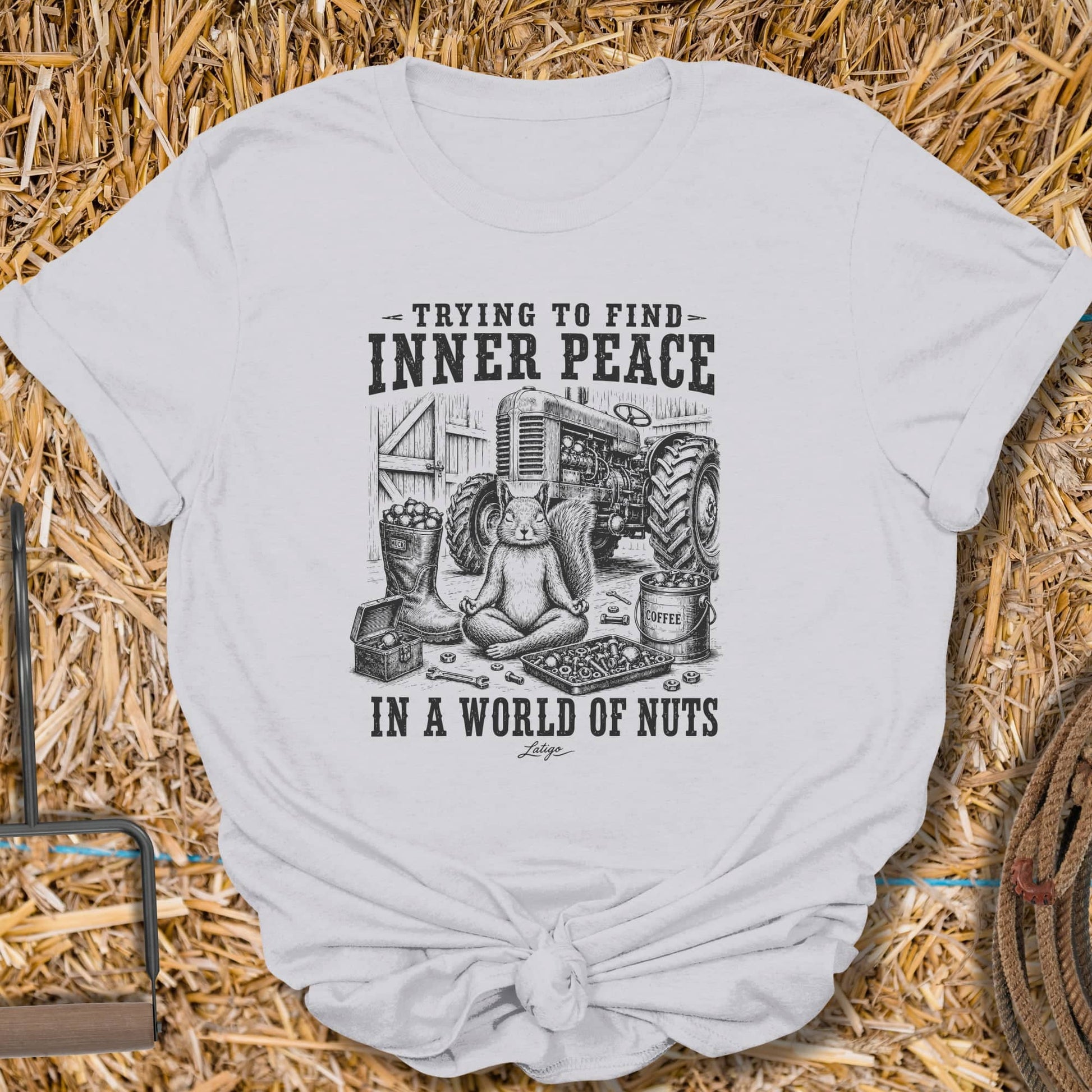 Printify T-Shirt Ice Grey / S Innerpeace Tee
