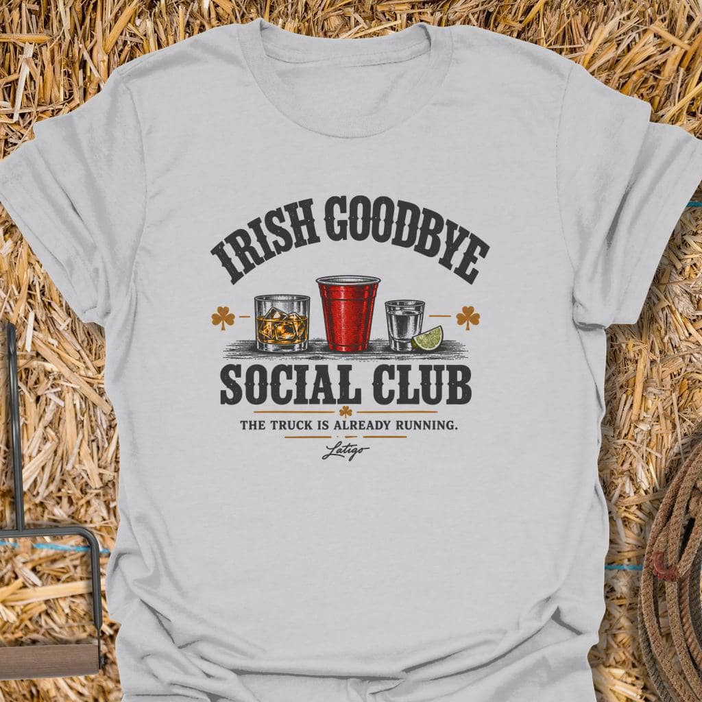 Printify T-Shirt Ice Grey / S Irish Goodbye Tee