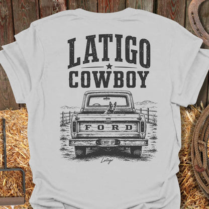 Printify T-Shirt Ice Grey / S Latigo Cowboy Tee