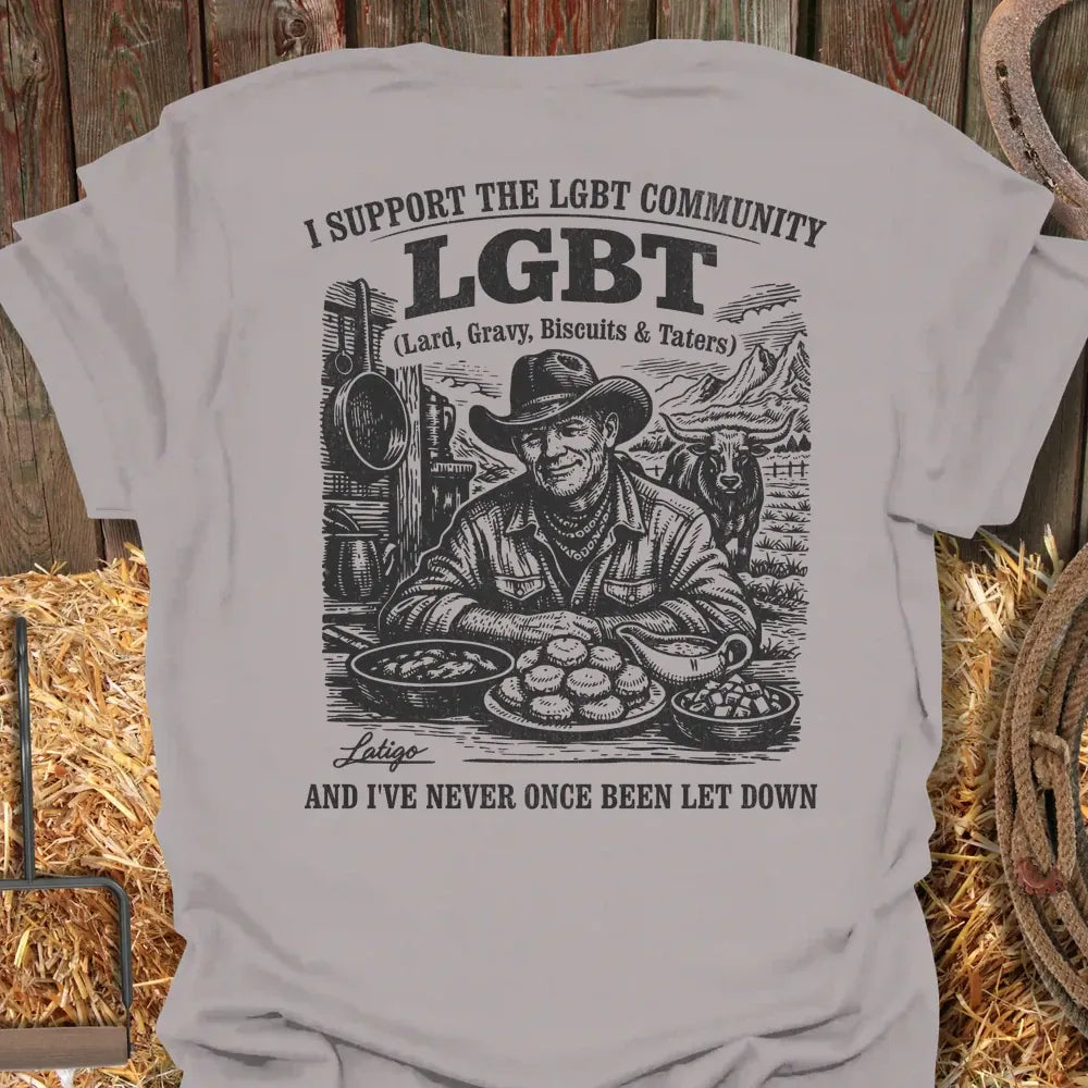Printify T-Shirt Ice Grey / S LGBT Pride Tee