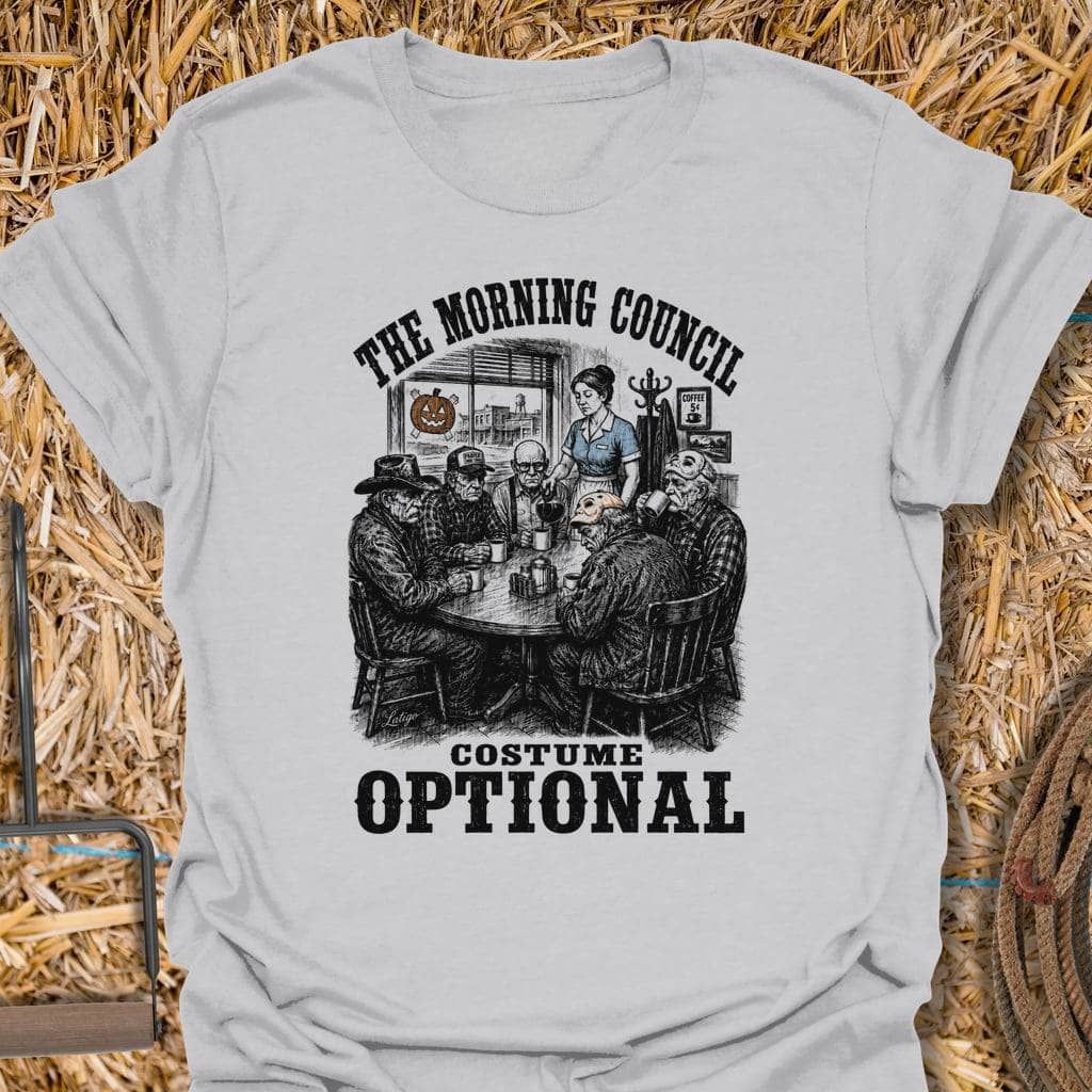 Printify T-Shirt Ice Grey / S Morning Council Tee