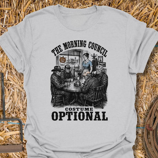 Printify T-Shirt Ice Grey / S Morning Council Tee