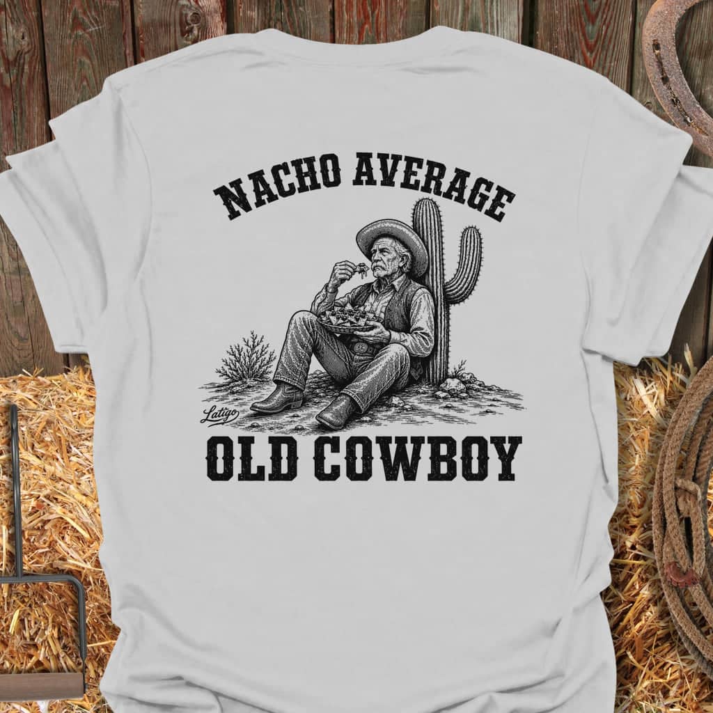 Printify T-Shirt Ice Grey / S Nacho Average Tee