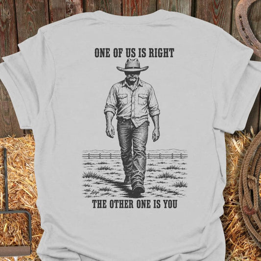 Printify T-Shirt Ice Grey / S One Of Us Tee
