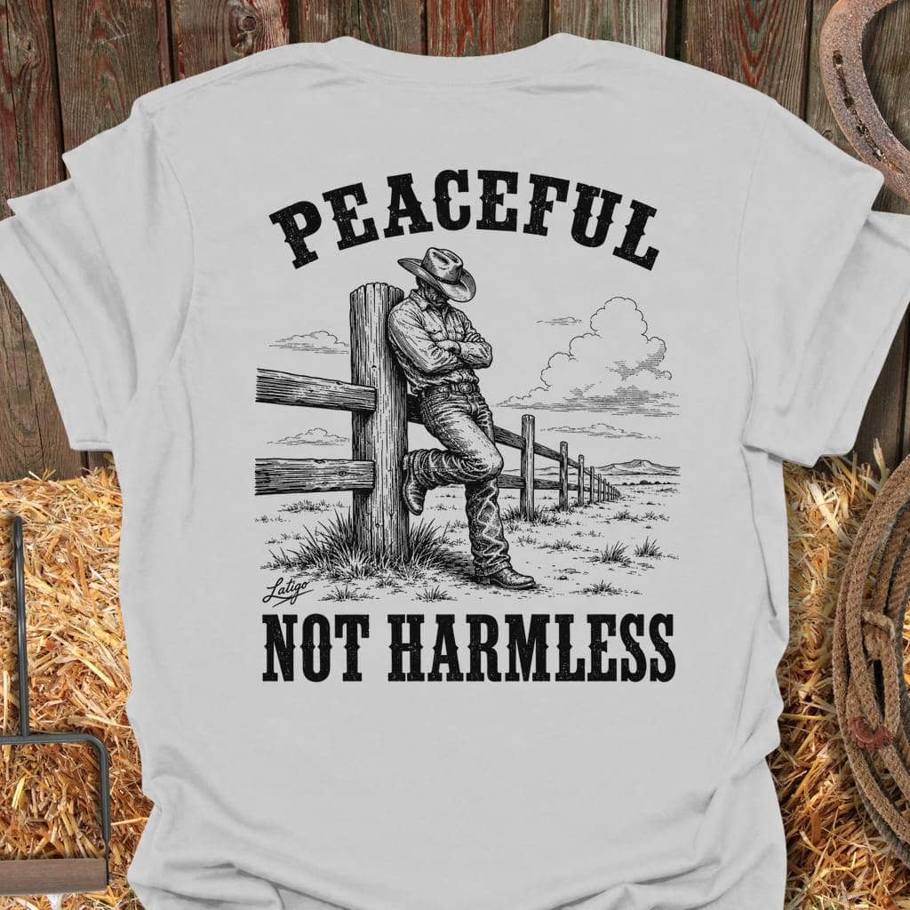 Printify T-Shirt Ice Grey / S Peaceful Tee