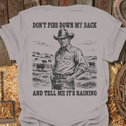 Printify T-Shirt Ice Grey / S Piss Tee