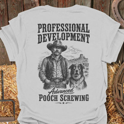 Printify T-Shirt Ice Grey / S Pooch Screwing Tee