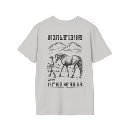 Printify T-Shirt Ice Grey / S Safe Tee