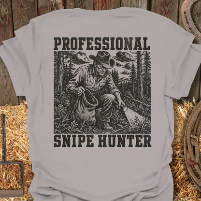 Printify T-Shirt Ice Grey / S Snipe Hunter Tee