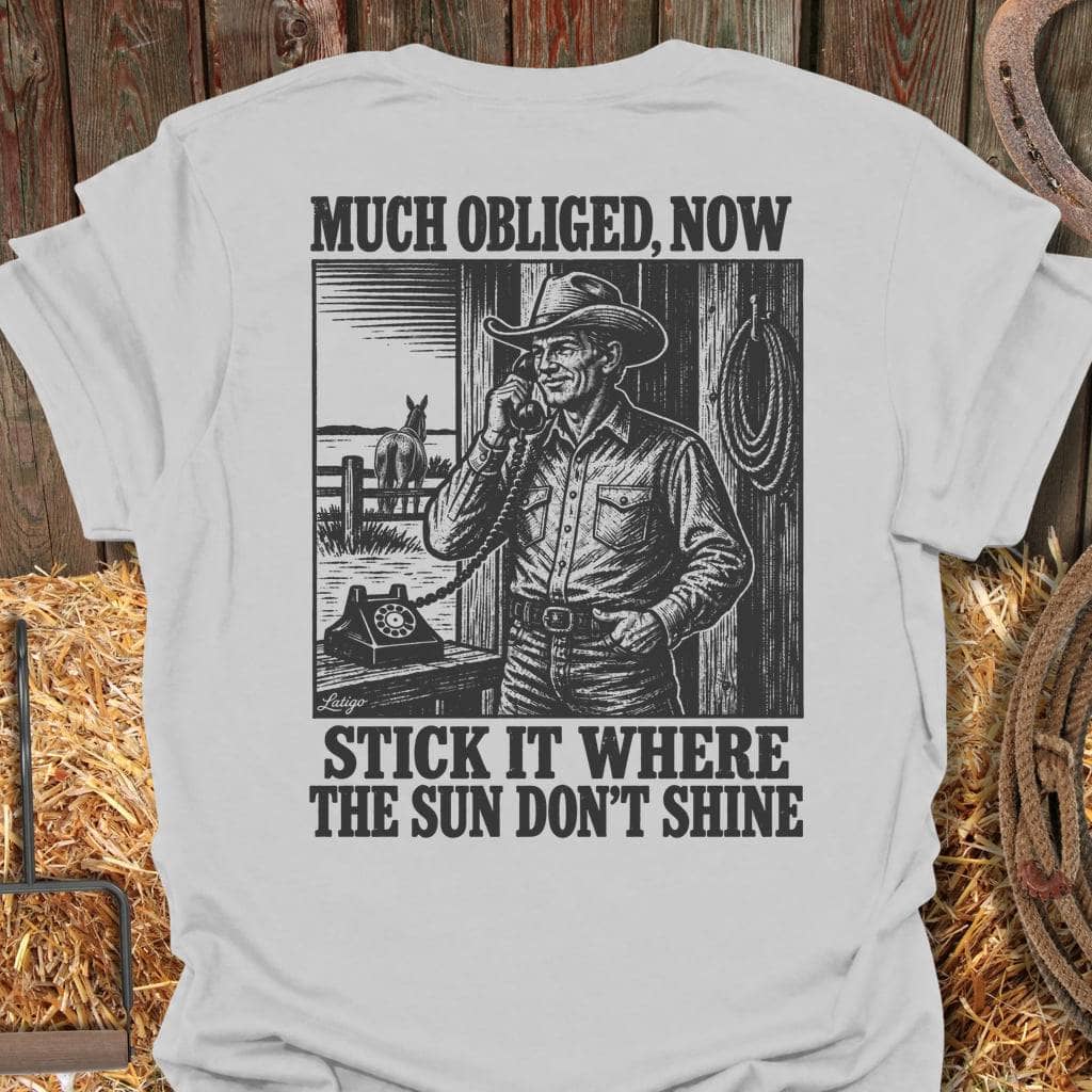 Printify T-Shirt Ice Grey / S Sun Don't Shine Tee