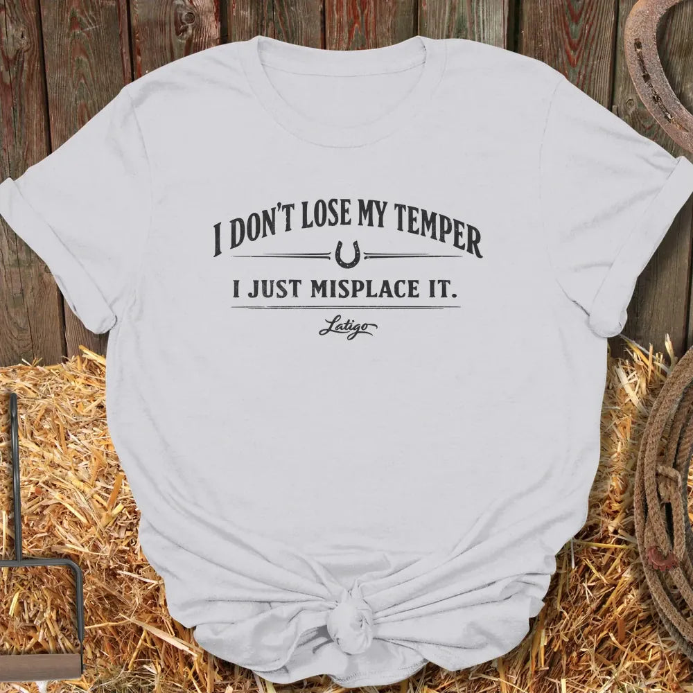 Printify T-Shirt Ice Grey / S Temper Tee