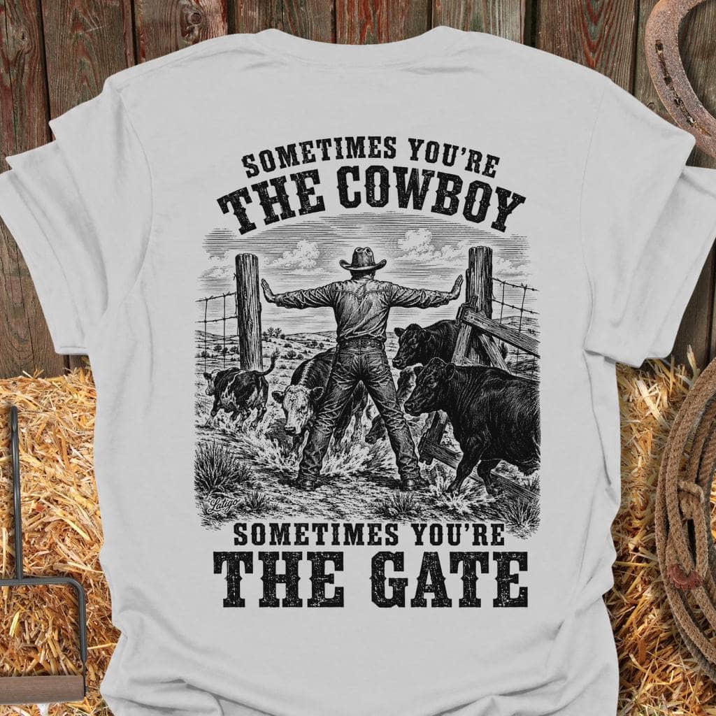 Printify T-Shirt Ice Grey / S The Gate Tee