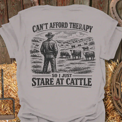 Printify T-Shirt Ice Grey / S Therapy Tee